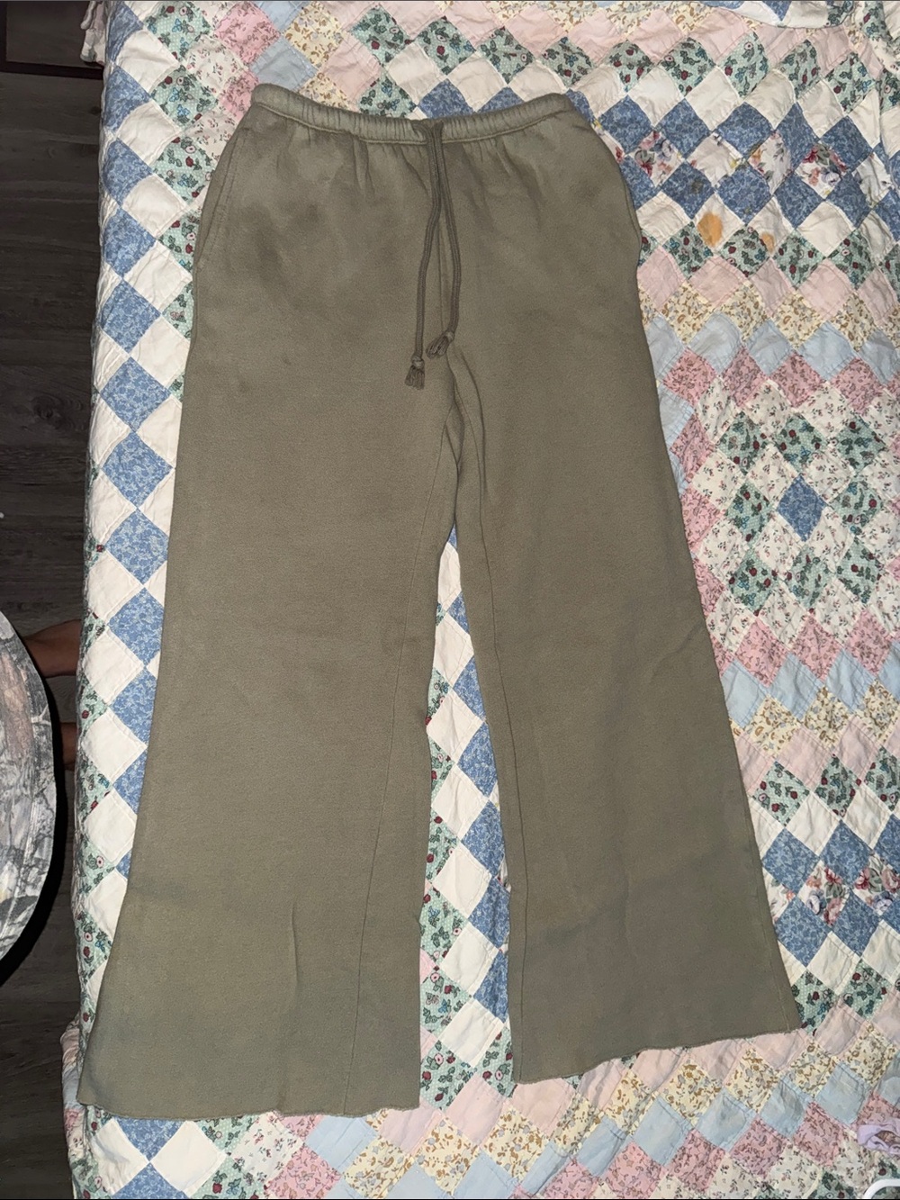 Target Olive Drawstring Knit Joggers